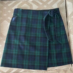 J. Crew Tartan Mini Skirt